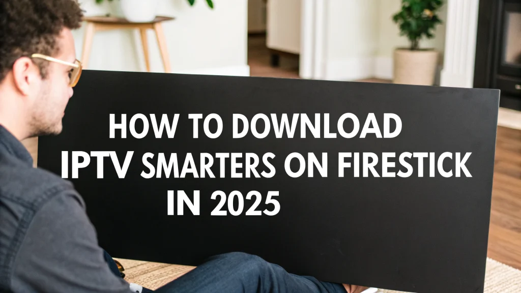 how to download iptv smarters on firestick