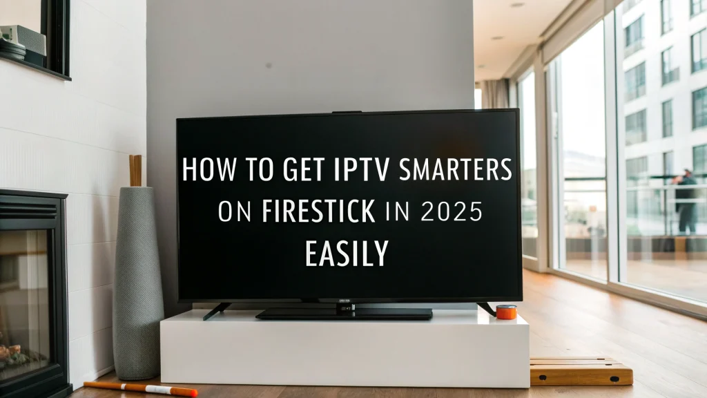 how to get iptv smarters on firestick