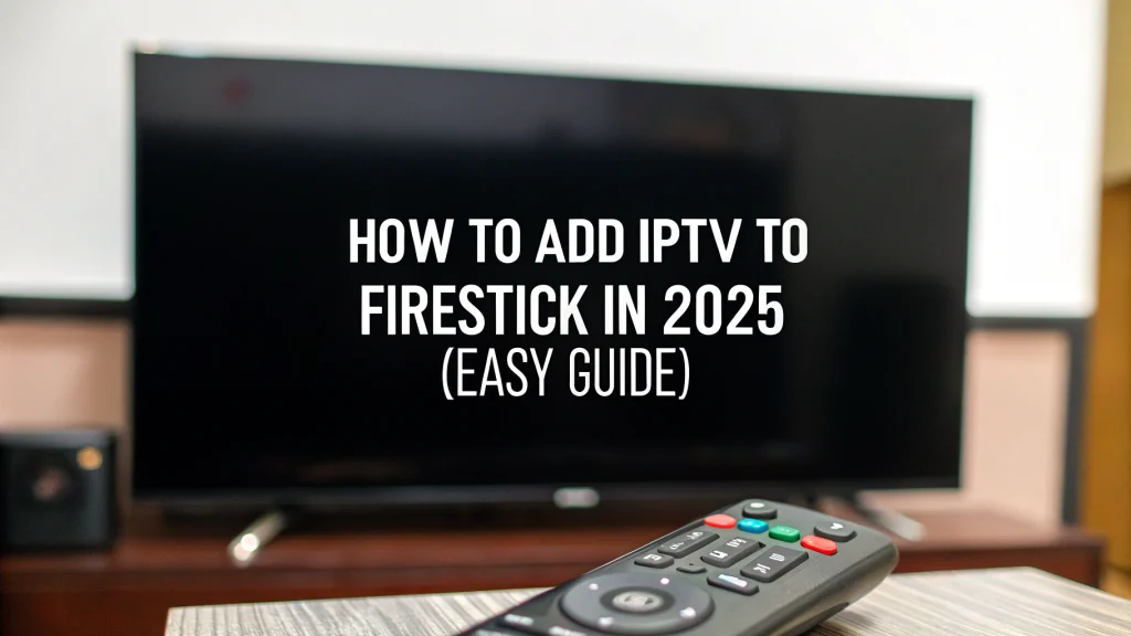 add iptv to firestick​