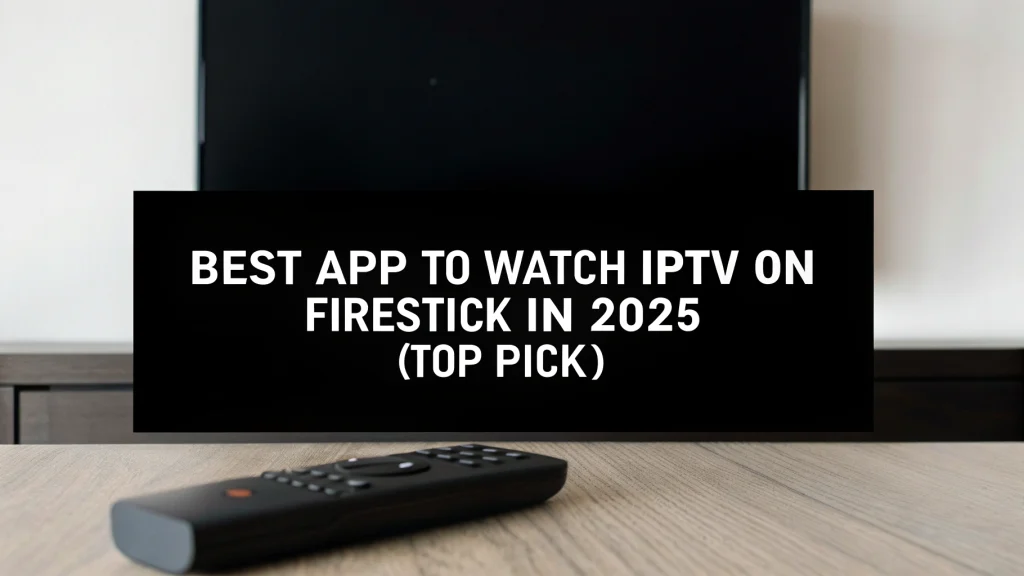 best app to watch iptv on firestick