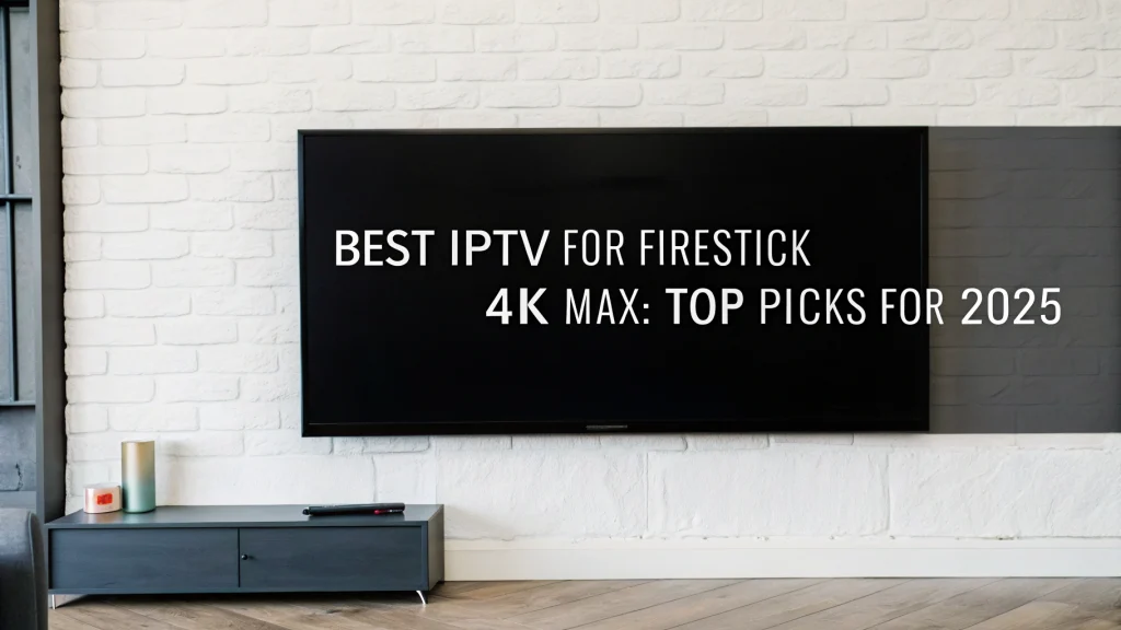 best iptv for firestick 4k max