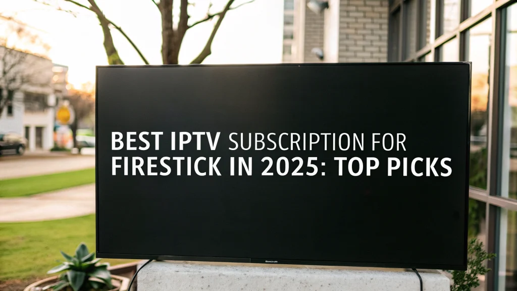 best iptv subscription for firestick