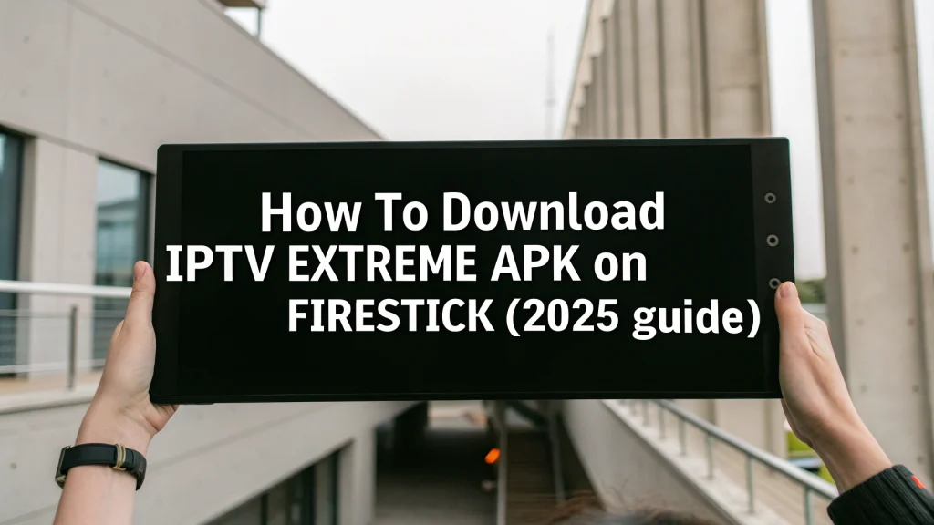 download iptv extreme apk firestick