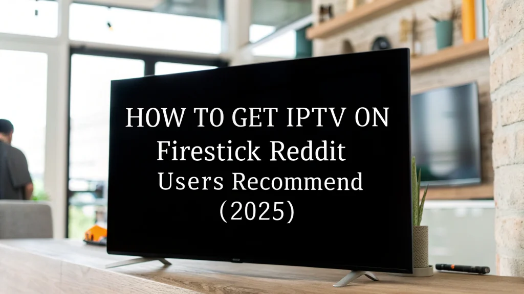how to get iptv on firestick reddit