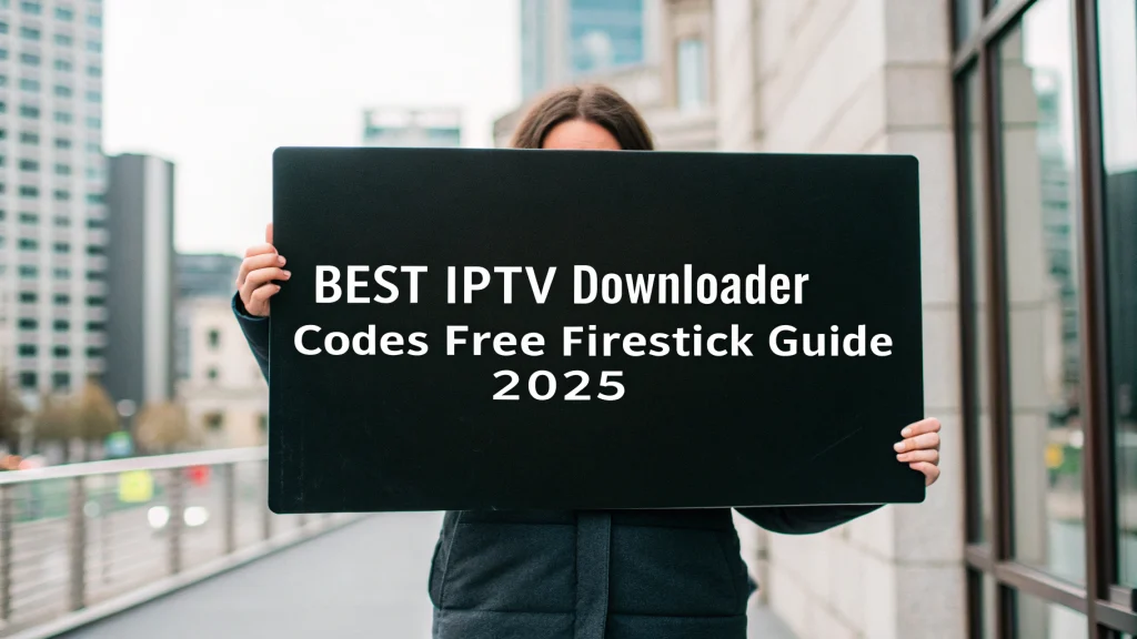 iptv downloader codes free firestick